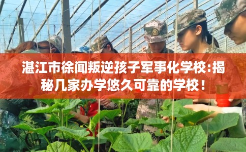 湛江市徐闻叛逆孩子军事化学校:揭秘几家办学悠久可靠的学校! 湛江市徐闻叛逆孩子军事化学校:揭秘几家办学悠久可靠的学校!