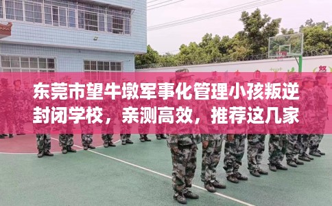 东莞市望牛墩军事化管理小孩叛逆封闭学校，亲测高效，推荐这几家试试看！