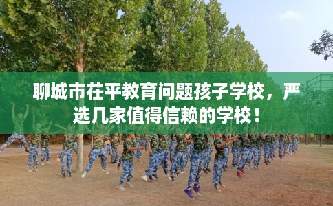 聊城市茌平教育问题孩子学校，严选几家值得信赖的学校！