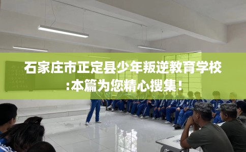 石家庄市正定县少年叛逆教育学校:本篇为您精心搜集！