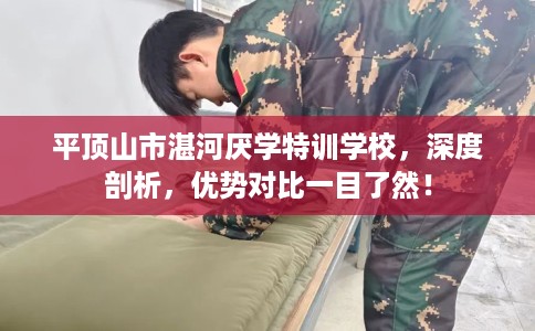 平顶山市湛河厌学特训学校，深度剖析，优势对比一目了然！