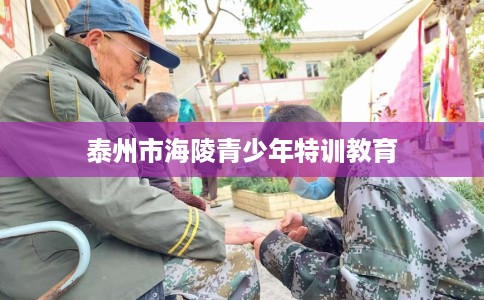 泰州市海陵青少年特训教育