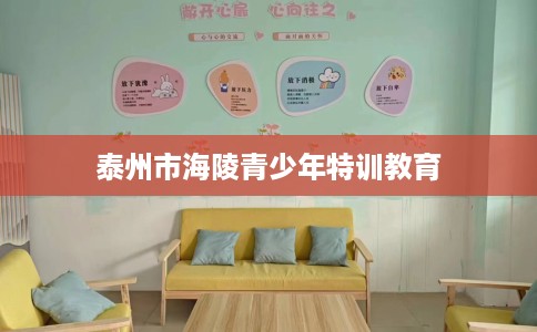 泰州市海陵青少年特训教育