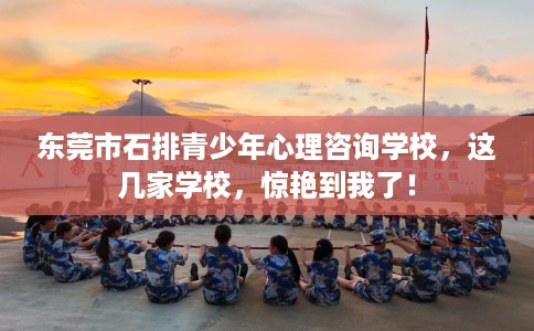 东莞市石排青少年心理咨询学校，这几家学校，惊艳到我了！