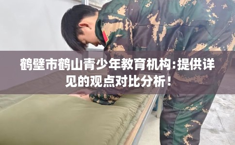鹤壁市鹤山青少年教育机构:提供详见的观点对比分析！