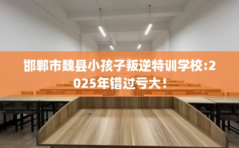 邯郸市魏县小孩子叛逆特训学校:2025年错过亏大! 邯郸市魏县小孩子叛逆特训学校:2025年错过亏大!