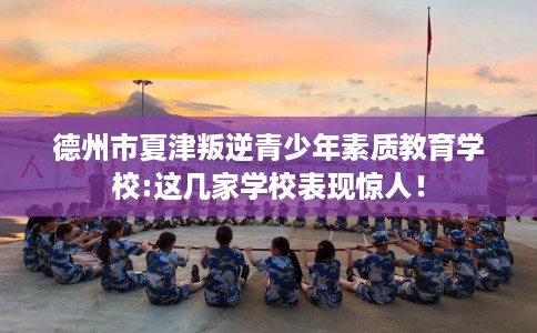 德州市夏津叛逆青少年素质教育学校:这几家学校表现惊人！