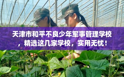 天津市和平不良少年军事管理学校,精选这几家学校,实用无忧! 天津市和平不良少年军事管理学校,精选这几家学校,实用无忧!