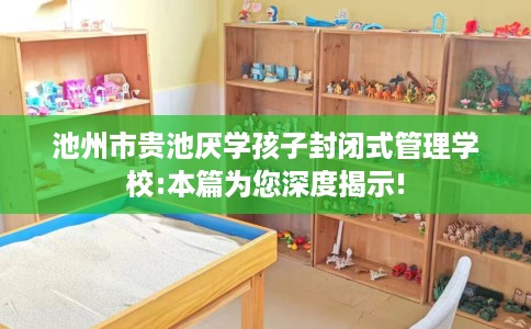 池州市贵池厌学孩子封闭式管理学校:本篇为您深度揭示! 池州市贵池厌学孩子封闭式管理学校:本篇为您深度揭示!