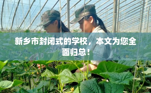 新乡市封闭式的学校,本文为您全面归总! 新乡市封闭式的学校,本文为您全面归总!