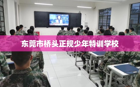 东莞市桥头正规少年特训学校 东莞市桥头正规少年特训学校