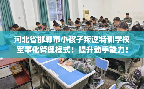 河北省邯郸市小孩子叛逆特训学校军事化管理模式！提升动手能力！