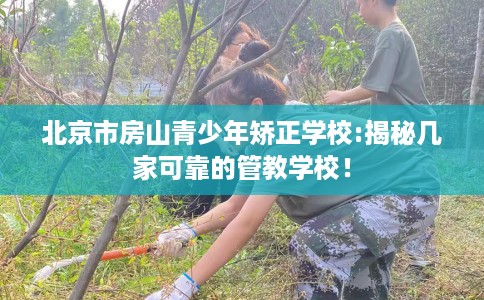 北京市房山青少年矫正学校:揭秘几家可靠的管教学校！