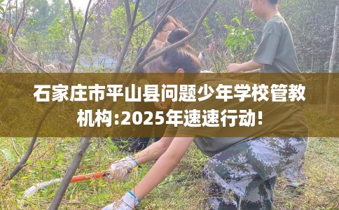 石家庄市平山县问题少年学校管教机构:2025年速速行动! 石家庄市平山县问题少年学校管教机构:2025年速速行动!