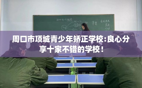 周口市项城青少年矫正学校:良心分享十家不错的学校！