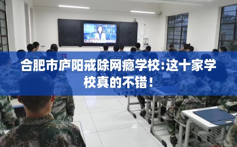 合肥市庐阳戒除网瘾学校:这十家学校真的不错！