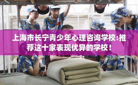 上海市长宁青少年心理咨询学校:推荐这十家表现优异的学校！