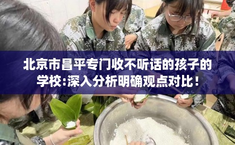 北京市昌平专门收不听话的孩子的学校:深入分析明确观点对比！