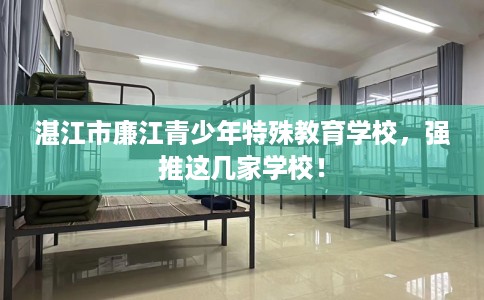 湛江市廉江青少年特殊教育学校,强推这几家学校! 湛江市廉江青少年特殊教育学校,强推这几家学校!