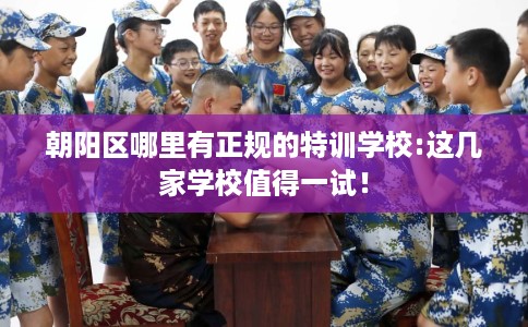 朝阳区哪里有正规的特训学校:这几家学校值得一试！