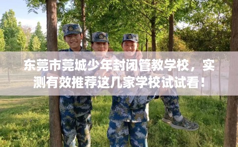 东莞市莞城少年封闭管教学校,实测有效推荐这几家学校试试看! 东莞市莞城少年封闭管教学校,实测有效推荐这几家学校试试看!