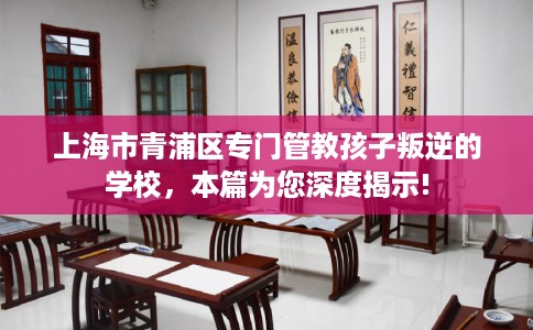 上海市青浦区专门管教孩子叛逆的学校，本篇为您深度揭示!