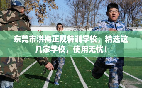 东莞市洪梅正规特训学校，精选这几家学校，使用无忧！