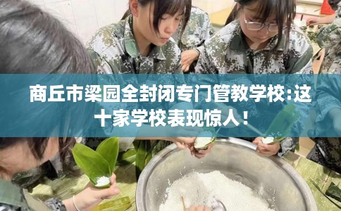 商丘市梁园全封闭专门管教学校:这十家学校表现惊人！