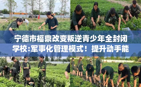 宁德市福鼎改变叛逆青少年全封闭学校:军事化管理模式！提升动手能力！