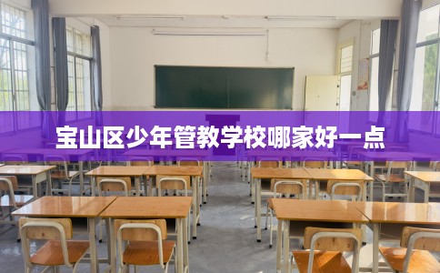 宝山区少年管教学校哪家好一点