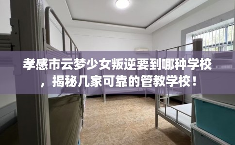 孝感市云梦少女叛逆要到哪种学校，揭秘几家可靠的管教学校！