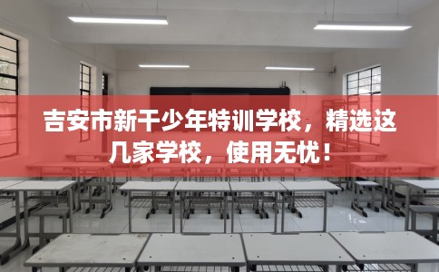 吉安市新干少年特训学校，精选这几家学校，使用无忧！