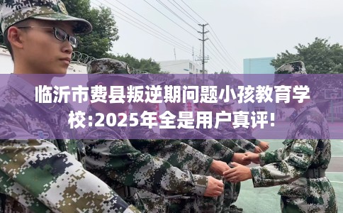临沂市费县叛逆期问题小孩教育学校:2025年全是用户真评!