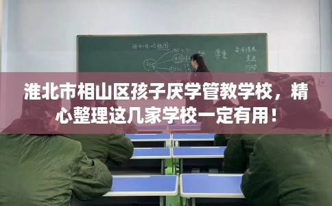 淮北市相山区孩子厌学管教学校，精心整理这几家学校一定有用！