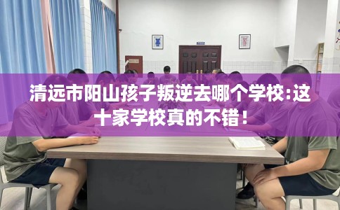 清远市阳山孩子叛逆去哪个学校:这十家学校真的不错！