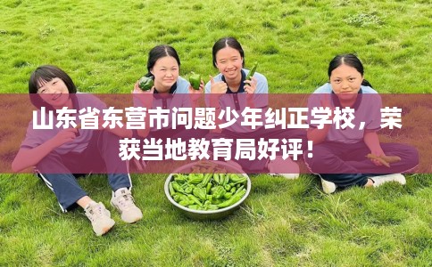 山东省东营市问题少年纠正学校，荣获当地教育局好评！