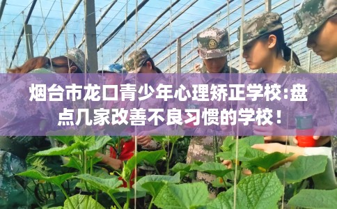 烟台市龙口青少年心理矫正学校:盘点几家改善不良习惯的学校！