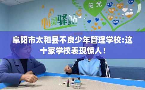 阜阳市太和县不良少年管理学校:这十家学校表现惊人! 阜阳市太和县不良少年管理学校:这十家学校表现惊人!