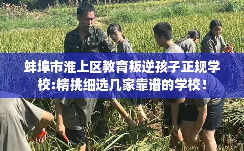 蚌埠市淮上区教育叛逆孩子正规学校:精挑细选几家靠谱的学校！