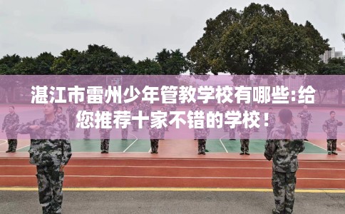 湛江市雷州少年管教学校有哪些:给您推荐十家不错的学校！