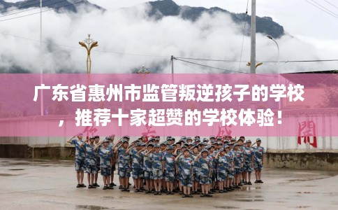 广东省惠州市监管叛逆孩子的学校，推荐十家超赞的学校体验！