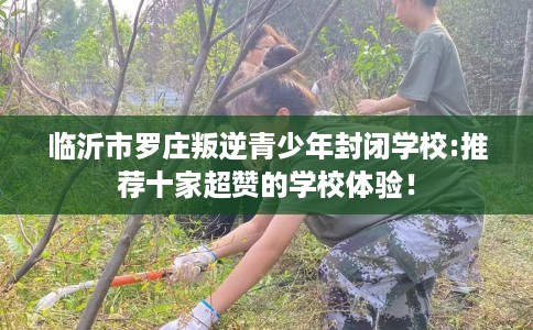 临沂市罗庄叛逆青少年封闭学校:推荐十家超赞的学校体验！