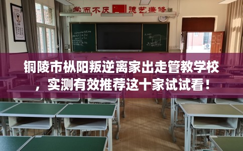 铜陵市枞阳叛逆离家出走管教学校，实测有效推荐这十家试试看！