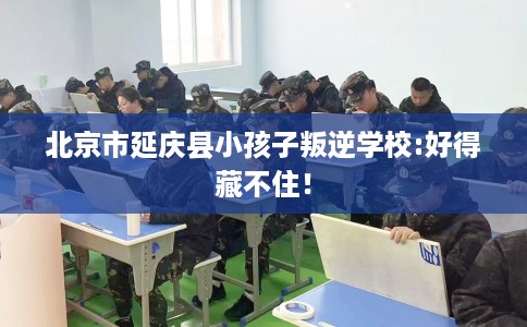 北京市延庆县小孩子叛逆学校:好得藏不住！