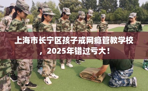 上海市长宁区孩子戒网瘾管教学校，2025年错过亏大！