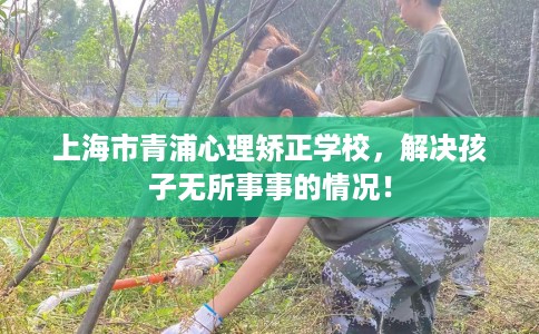 上海市青浦心理矫正学校，解决孩子无所事事的情况！
