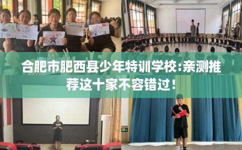 合肥市肥西县少年特训学校:亲测推荐这十家不容错过！