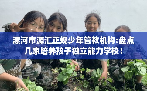 漯河市源汇正规少年管教机构:盘点几家培养孩子独立能力学校！
