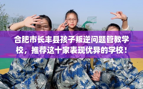 合肥市长丰县孩子叛逆问题管教学校，推荐这十家表现优异的学校！