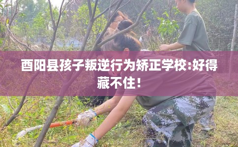 酉阳县孩子叛逆行为矫正学校:好得藏不住！